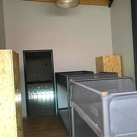 Hostel Wood Steel & Glass