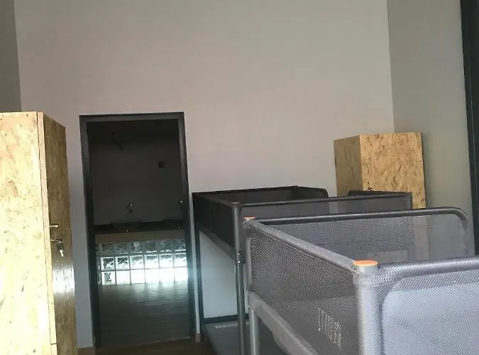 Wood Steel & Glass Albergue *